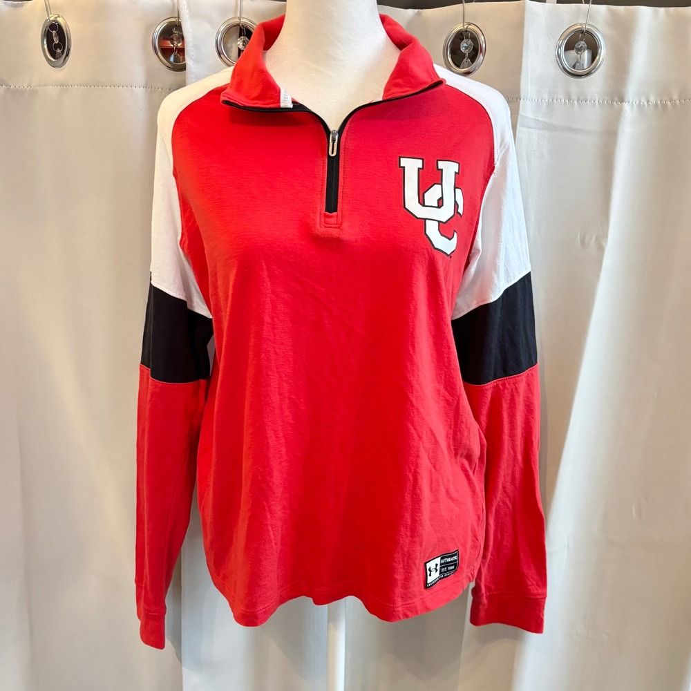 Under Armour Women Pullover Large University of Cincinnati Bearcats NCAA 20085